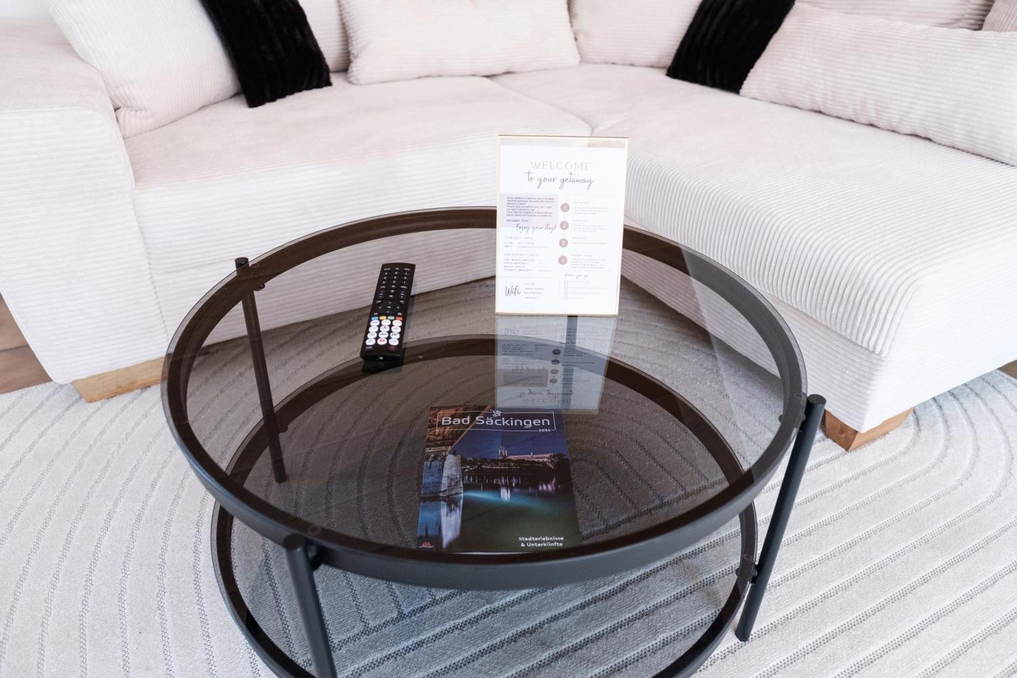 Neu Deluxe Suite Muensterblick, Maisonette, Kingsize Bett, Kueche, Netflix, Aussicht, E-Kamin Bad Säckingen Exteriör bild