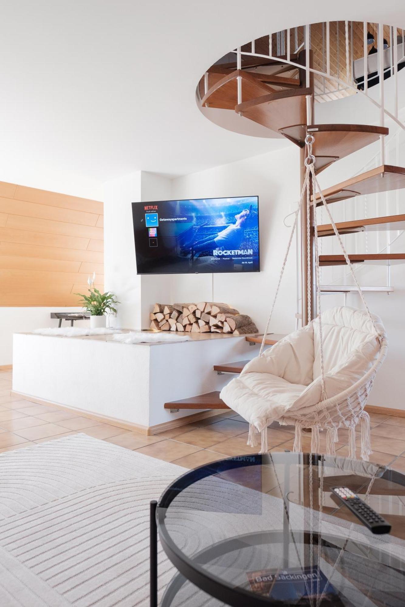 Neu Deluxe Suite Muensterblick, Maisonette, Kingsize Bett, Kueche, Netflix, Aussicht, E-Kamin Bad Säckingen Exteriör bild